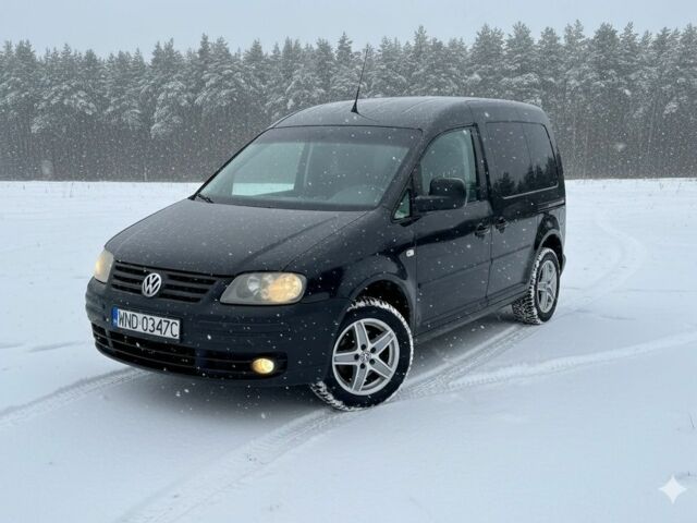 Черный Фольксваген Кадди, объемом двигателя 1.9 л и пробегом 299 тыс. км за 3350 $, фото 1 на Automoto.ua