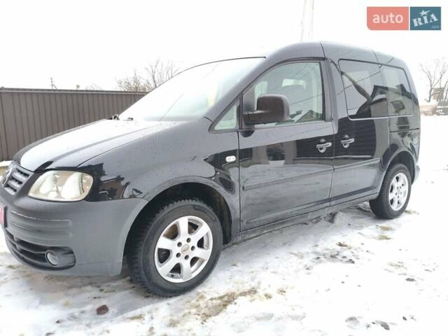 Чорний Фольксваген Кадді, об'ємом двигуна 1.6 л та пробігом 212 тис. км за 6999 $, фото 1 на Automoto.ua