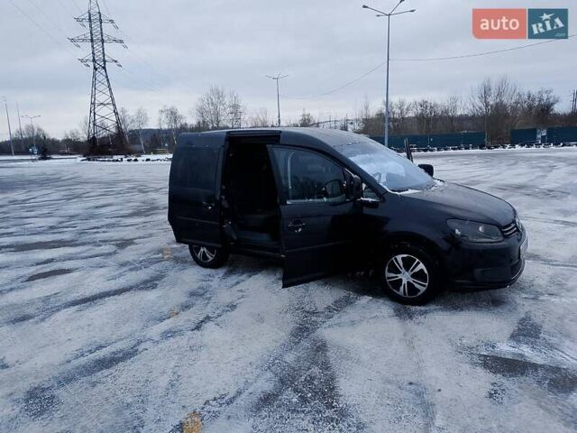 Черный Фольксваген Кадди, объемом двигателя 1.9 л и пробегом 350 тыс. км за 5999 $, фото 1 на Automoto.ua