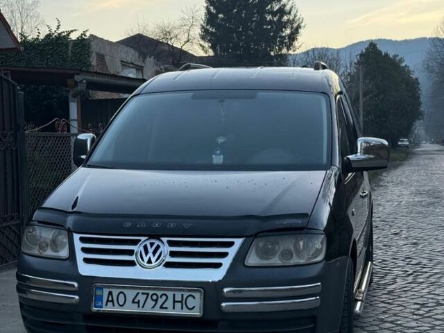 Чорний Фольксваген Кадді, об'ємом двигуна 1.9 л та пробігом 320 тис. км за 7500 $, фото 1 на Automoto.ua