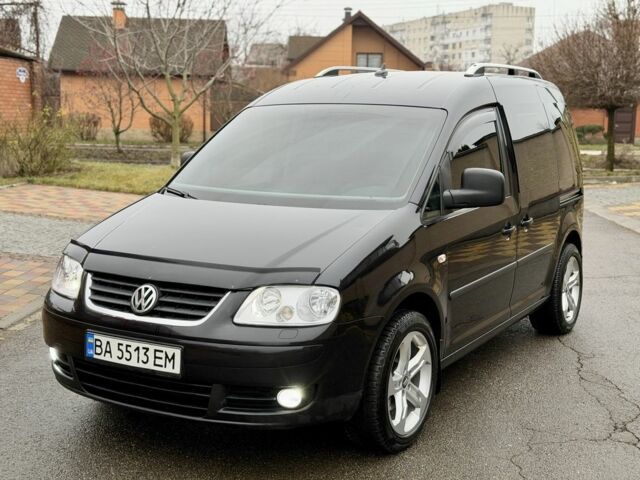 Черный Фольксваген Кадди, объемом двигателя 1.9 л и пробегом 270 тыс. км за 7999 $, фото 1 на Automoto.ua