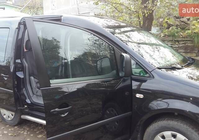 Черный Фольксваген Кадди, объемом двигателя 1.9 л и пробегом 280 тыс. км за 8000 $, фото 1 на Automoto.ua