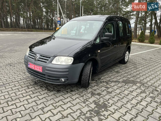 Черный Фольксваген Кадди, объемом двигателя 1.6 л и пробегом 232 тыс. км за 7650 $, фото 1 на Automoto.ua