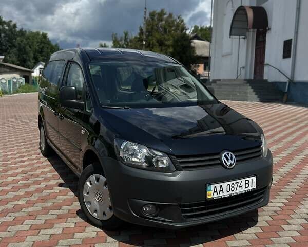 Черный Фольксваген Кадди, объемом двигателя 1.6 л и пробегом 249 тыс. км за 10199 $, фото 1 на Automoto.ua