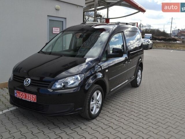 Черный Фольксваген Кадди, объемом двигателя 1.6 л и пробегом 229 тыс. км за 13500 $, фото 1 на Automoto.ua