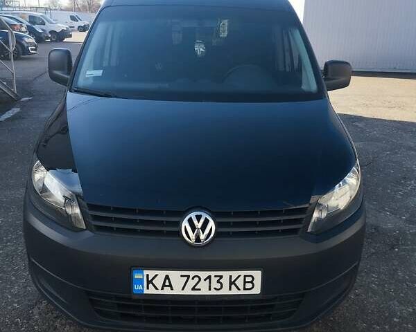 Черный Фольксваген Кадди, объемом двигателя 1.6 л и пробегом 221 тыс. км за 8700 $, фото 1 на Automoto.ua