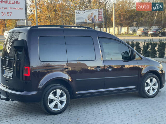 Фиолетовый Фольксваген Кадди, объемом двигателя 1.97 л и пробегом 254 тыс. км за 12800 $, фото 1 на Automoto.ua