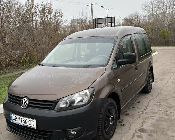 Коричневий Фольксваген Кадді, об'ємом двигуна 1.2 л та пробігом 317 тис. км за 6500 $, фото 1 на Automoto.ua