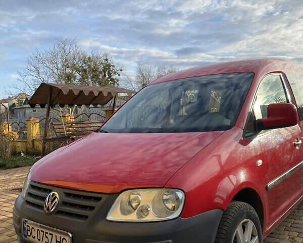 Червоний Фольксваген Кадді, об'ємом двигуна 1.9 л та пробігом 307 тис. км за 5200 $, фото 1 на Automoto.ua