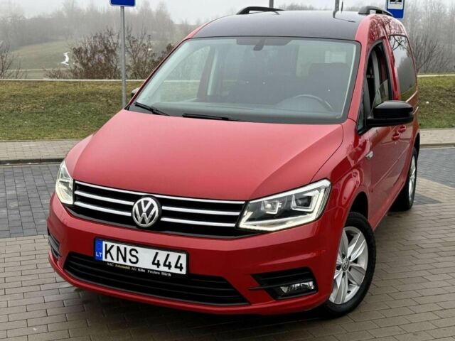 Червоний Фольксваген Кадді, об'ємом двигуна 2 л та пробігом 259 тис. км за 9000 $, фото 1 на Automoto.ua