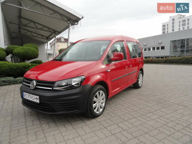 Червоний Фольксваген Кадді, об'ємом двигуна 2 л та пробігом 164 тис. км за 16450 $, фото 1 на Automoto.ua