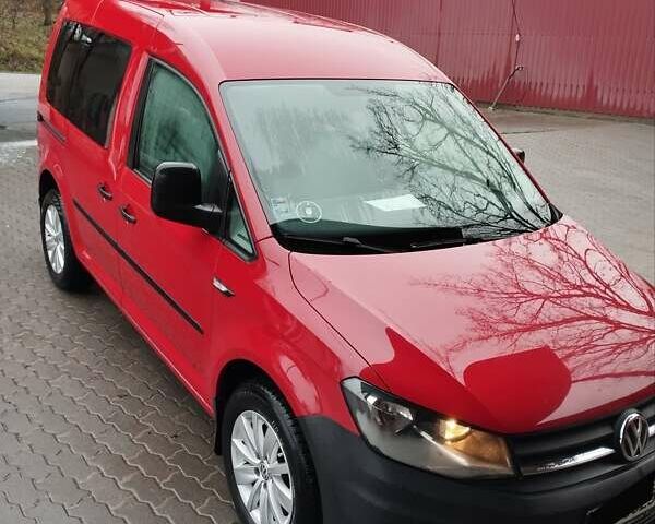 Червоний Фольксваген Кадді, об'ємом двигуна 2 л та пробігом 247 тис. км за 11800 $, фото 1 на Automoto.ua