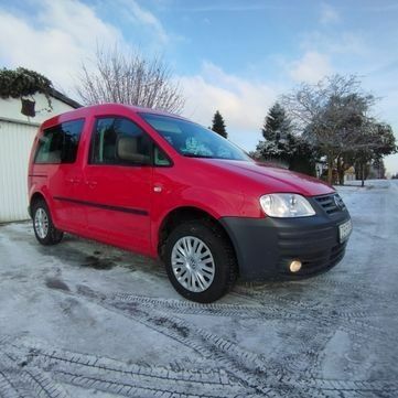 Красный Фольксваген Кадди, объемом двигателя 1.9 л и пробегом 367 тыс. км за 1578 $, фото 1 на Automoto.ua