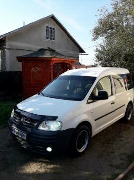Белый Фольксваген Кадди пасс., объемом двигателя 1.9 л и пробегом 175 тыс. км за 7999 $, фото 1 на Automoto.ua