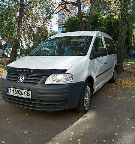 Білий Фольксваген Caddy пасс., об'ємом двигуна 1.9 л та пробігом 226 тис. км за 7300 $, фото 1 на Automoto.ua