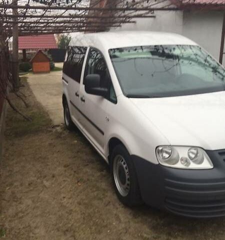 Білий Фольксваген Caddy пасс., об'ємом двигуна 1.9 л та пробігом 170 тис. км за 6500 $, фото 1 на Automoto.ua