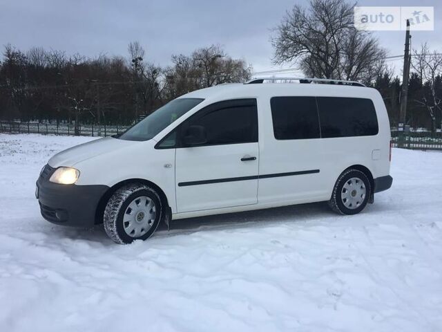 Білий Фольксваген Caddy пасс., об'ємом двигуна 2 л та пробігом 188 тис. км за 7999 $, фото 1 на Automoto.ua