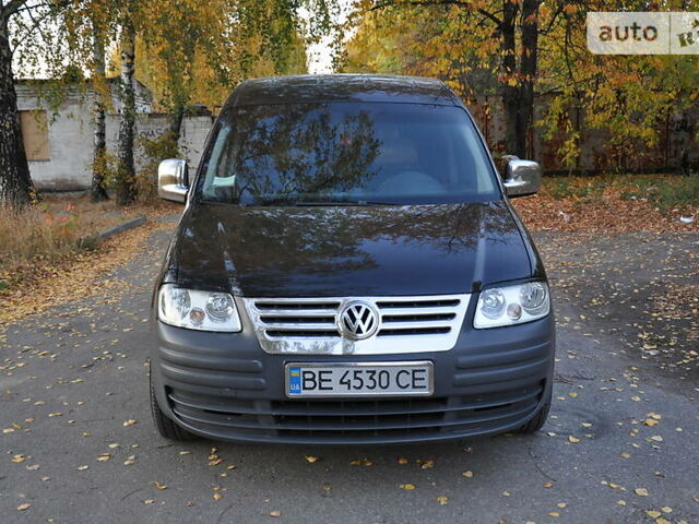 Чорний Фольксваген Caddy пасс., об'ємом двигуна 2 л та пробігом 168 тис. км за 6800 $, фото 1 на Automoto.ua