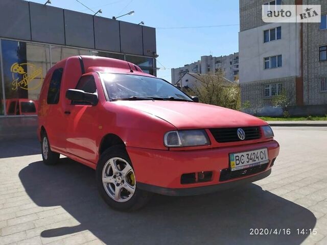 Червоний Фольксваген Caddy пасс., об'ємом двигуна 1.4 л та пробігом 187 тис. км за 3250 $, фото 1 на Automoto.ua