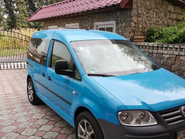 Синій Фольксваген Caddy пасс., об'ємом двигуна 1.9 л та пробігом 210 тис. км за 7800 $, фото 1 на Automoto.ua