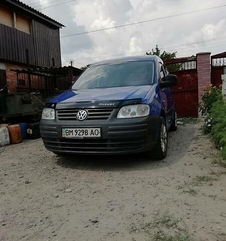 Синій Фольксваген Caddy пасс., об'ємом двигуна 2 л та пробігом 227 тис. км за 6800 $, фото 1 на Automoto.ua