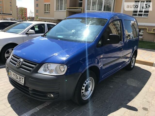 Синій Фольксваген Caddy пасс., об'ємом двигуна 1.9 л та пробігом 192 тис. км за 8900 $, фото 1 на Automoto.ua