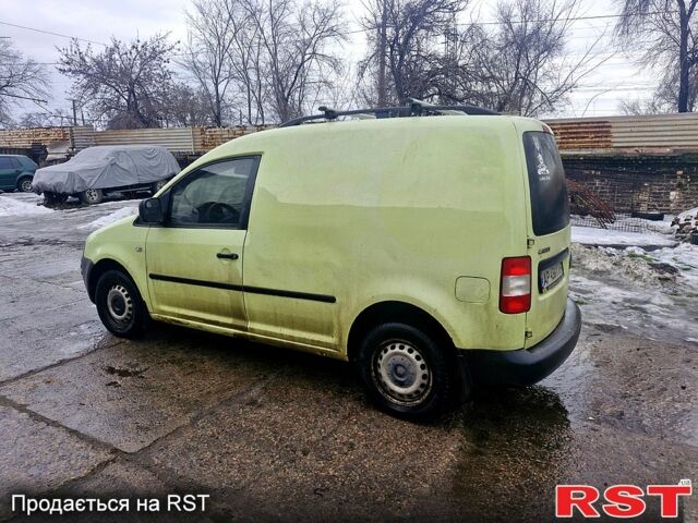 Желтый Фольксваген Кадди, объемом двигателя 1.9 л и пробегом 395 тыс. км за 5300 $, фото 1 на Automoto.ua