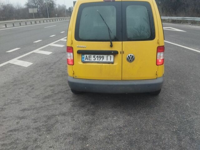 Желтый Фольксваген Кадди, объемом двигателя 1.9 л и пробегом 1 тыс. км за 3700 $, фото 1 на Automoto.ua