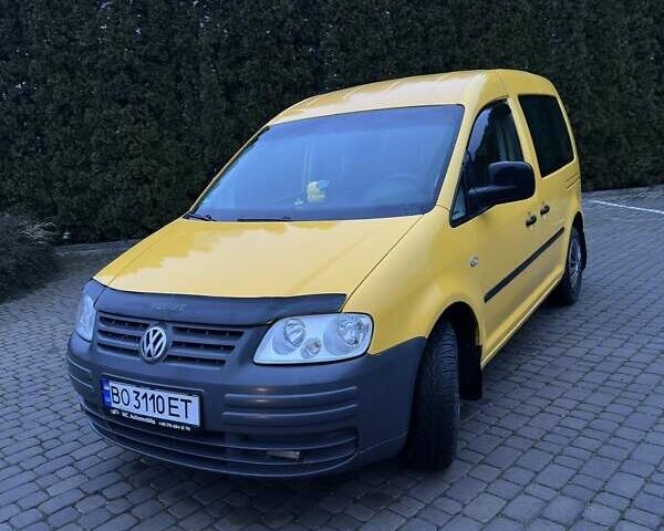 Жовтий Фольксваген Кадді, об'ємом двигуна 1.97 л та пробігом 270 тис. км за 3800 $, фото 1 на Automoto.ua