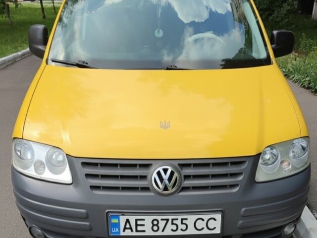 Жовтий Фольксваген Кадді, об'ємом двигуна 2 л та пробігом 232 тис. км за 5000 $, фото 1 на Automoto.ua
