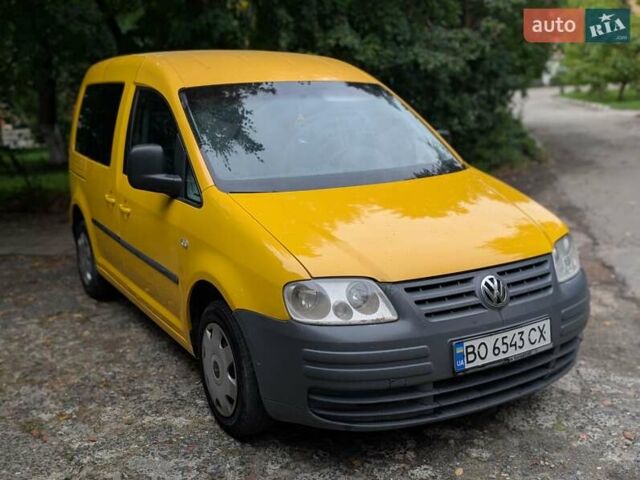 Жовтий Фольксваген Кадді, об'ємом двигуна 1.9 л та пробігом 330 тис. км за 4850 $, фото 1 на Automoto.ua