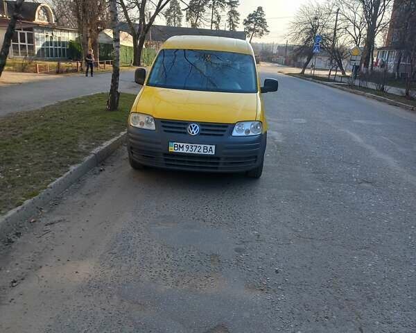 Жовтий Фольксваген Кадді, об'ємом двигуна 1.97 л та пробігом 267 тис. км за 5800 $, фото 1 на Automoto.ua
