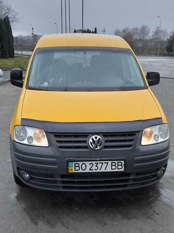 Жовтий Фольксваген Кадді, об'ємом двигуна 1.9 л та пробігом 205 тис. км за 5500 $, фото 1 на Automoto.ua