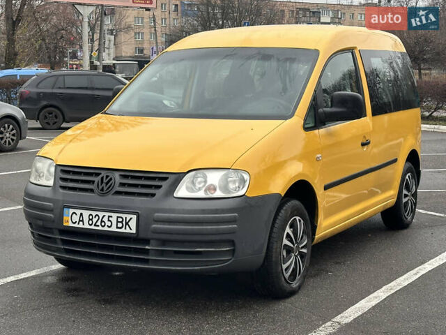 Жовтий Фольксваген Кадді, об'ємом двигуна 1.97 л та пробігом 252 тис. км за 4950 $, фото 1 на Automoto.ua