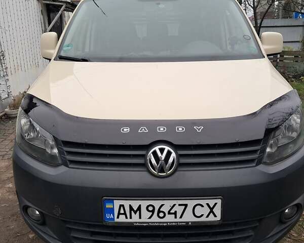 Жовтий Фольксваген Кадді, об'ємом двигуна 1.98 л та пробігом 325 тис. км за 10500 $, фото 1 на Automoto.ua