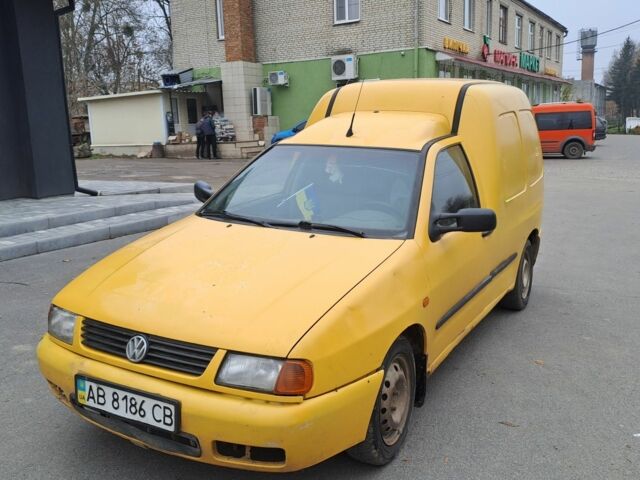 Желтый Фольксваген Кадди, объемом двигателя 1.9 л и пробегом 256 тыс. км за 1400 $, фото 1 на Automoto.ua