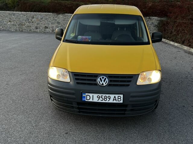 Жовтий Фольксваген Кадді, об'ємом двигуна 2 л та пробігом 430 тис. км за 3300 $, фото 1 на Automoto.ua