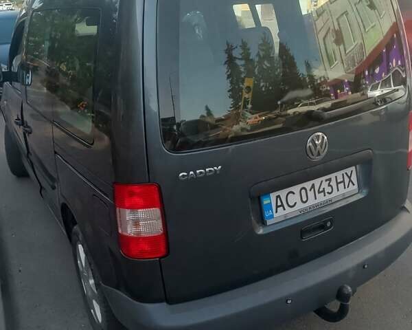 Серый Фольксваген Кадди, объемом двигателя 1.6 л и пробегом 230 тыс. км за 6100 $, фото 1 на Automoto.ua