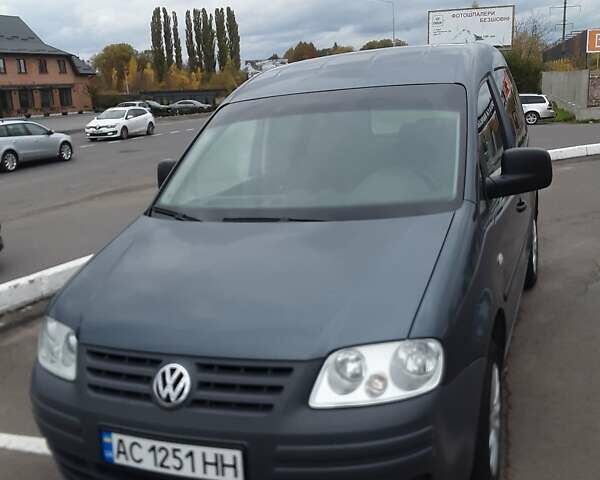 Серый Фольксваген Кадди, объемом двигателя 1.9 л и пробегом 240 тыс. км за 5800 $, фото 1 на Automoto.ua