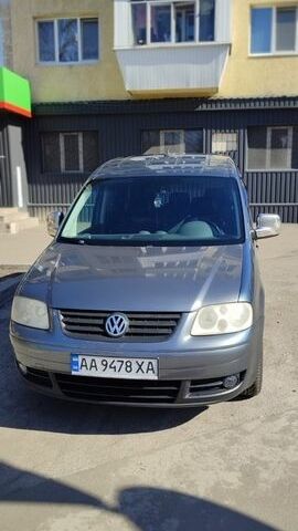 Серый Фольксваген Кадди, объемом двигателя 1.9 л и пробегом 358 тыс. км за 5500 $, фото 1 на Automoto.ua