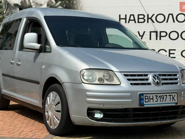 Серый Фольксваген Кадди, объемом двигателя 1.9 л и пробегом 343 тыс. км за 4800 $, фото 1 на Automoto.ua
