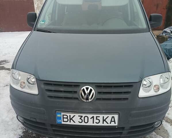 Серый Фольксваген Кадди, объемом двигателя 2 л и пробегом 254 тыс. км за 7250 $, фото 1 на Automoto.ua