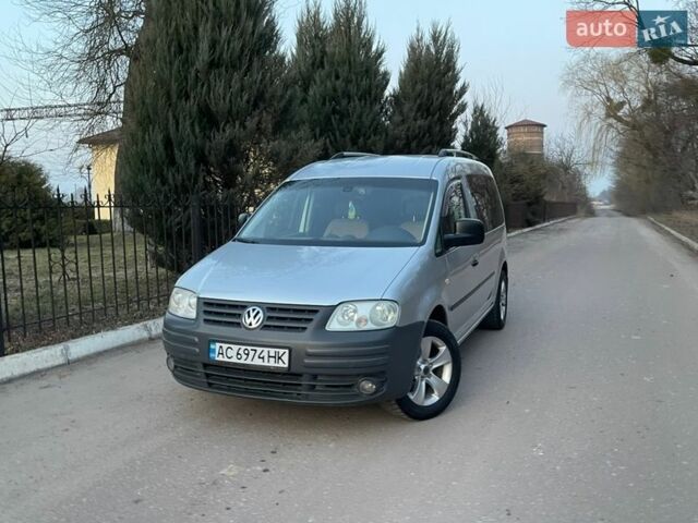 Серый Фольксваген Кадди, объемом двигателя 1.9 л и пробегом 283 тыс. км за 7300 $, фото 1 на Automoto.ua