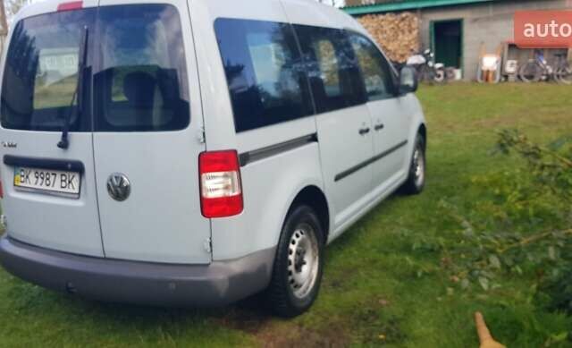 Серый Фольксваген Кадди, объемом двигателя 2 л и пробегом 263 тыс. км за 7500 $, фото 1 на Automoto.ua