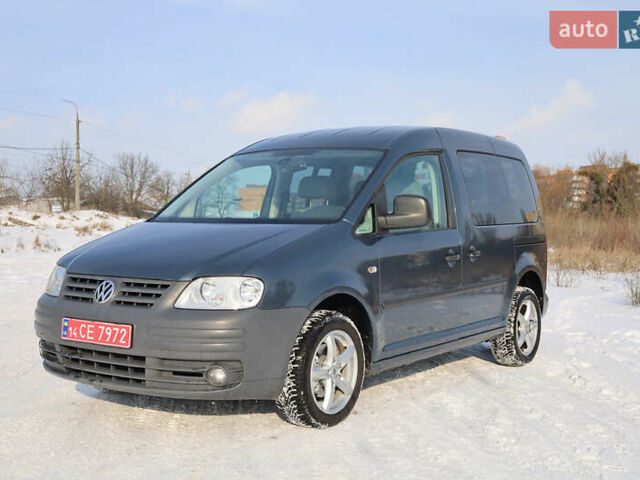 Серый Фольксваген Кадди, объемом двигателя 1.6 л и пробегом 193 тыс. км за 8650 $, фото 1 на Automoto.ua