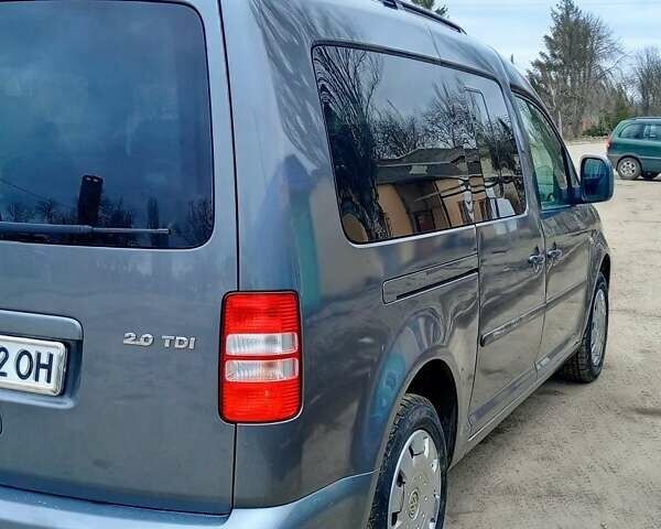 Серый Фольксваген Кадди, объемом двигателя 2 л и пробегом 259 тыс. км за 14500 $, фото 1 на Automoto.ua