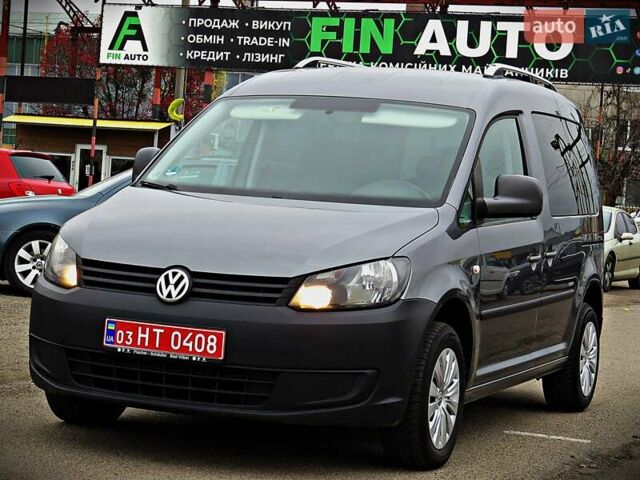 Серый Фольксваген Кадди, объемом двигателя 1.6 л и пробегом 195 тыс. км за 11500 $, фото 1 на Automoto.ua