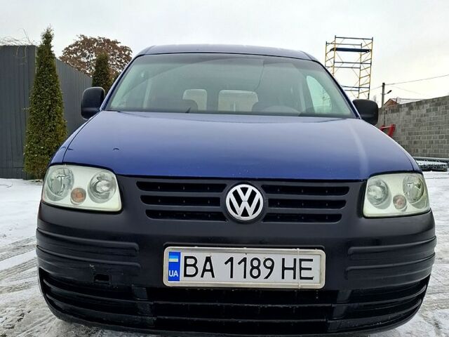 Синий Фольксваген Кадди, объемом двигателя 2 л и пробегом 354 тыс. км за 4500 $, фото 1 на Automoto.ua