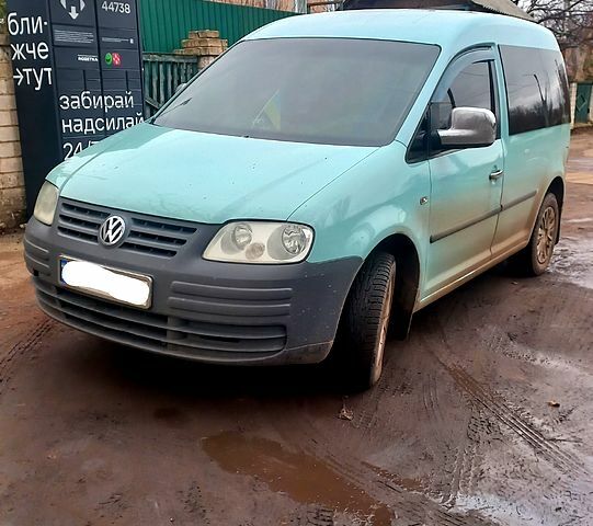 Синий Фольксваген Кадди, объемом двигателя 1.4 л и пробегом 260 тыс. км за 5100 $, фото 1 на Automoto.ua