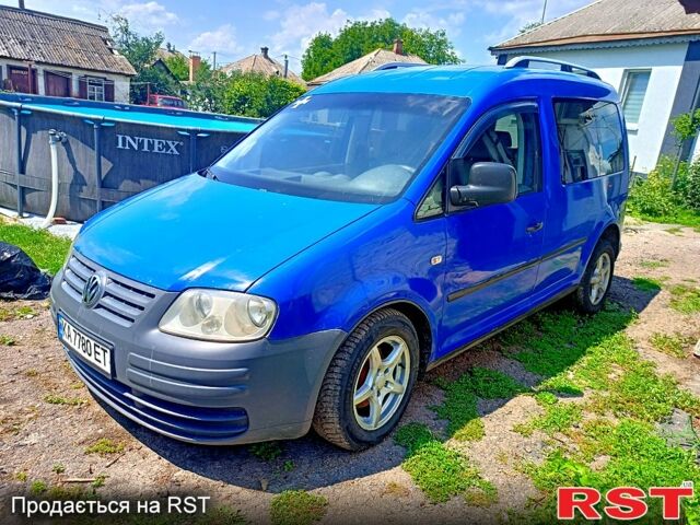 Синій Фольксваген Кадді, об'ємом двигуна 2 л та пробігом 250 тис. км за 5000 $, фото 1 на Automoto.ua